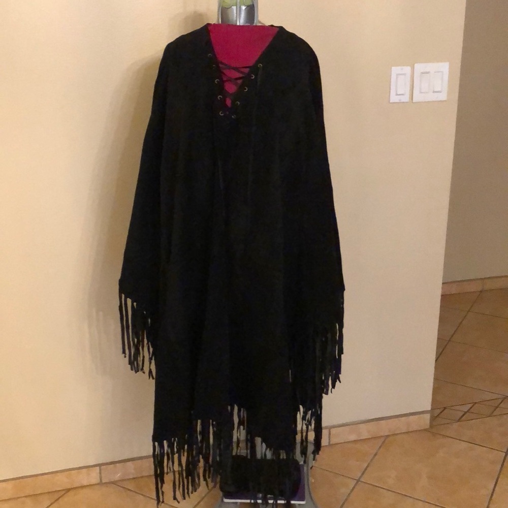 Leather Cape